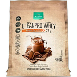 Cleanpro Whey Isolado e Hidrolisado (900g) Nutrify Chocolate