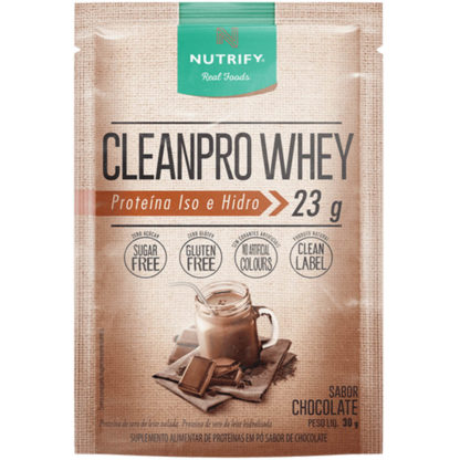 Cleanpro Whey (Sachê de 30g) Chocolate Nutrify