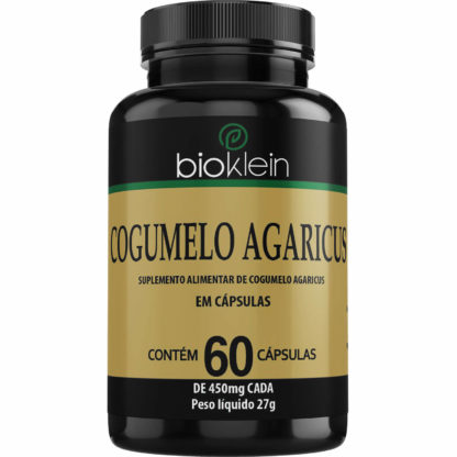 Cogumelo Agaricus (60 caps) Bioklein