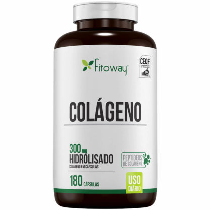 Colágeno Hidrolisado (180 caps) Fitoway Clean