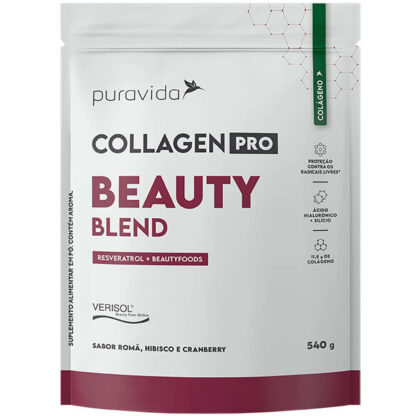 Colágeno Pro Beauty Blend Refil (540g) Puravida