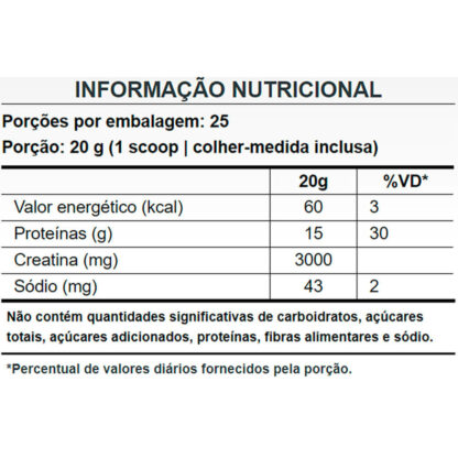 Colágeno Pro Body Support Refil (500g) Puravida Tabela