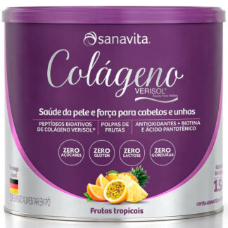 Colageno Verisol 150g Sanavita Frutas Tropicais