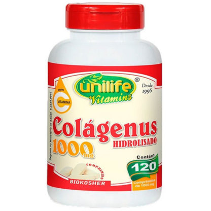 Colágeno + Vitamina C (120 caps) Unilife Vitamins