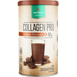 Collagen Pro Colágeno Body Balance 450g Nutrify Chocolate Belga