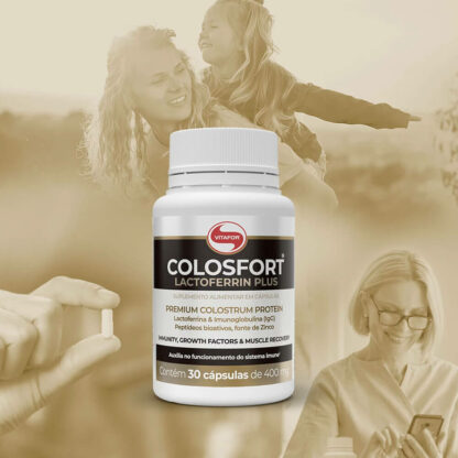 Colosfort Lactoferrin Plus (30 Caps) Vitafor Arte