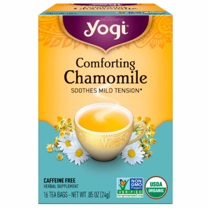 Comforting Chamomile (16 Sachês de 24g) Yogi Tea
