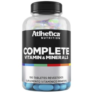 Complete Vitamin e Minerals (100 tabs) Atlhetica Nutrition