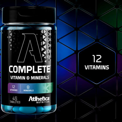 Complete Vitamin & Minerals (45 tabs) Atlhetica Nutrition Vitaminas