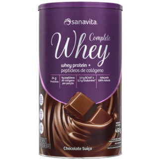 Complete Whey (450g) Chocolate Suíço Sanavita