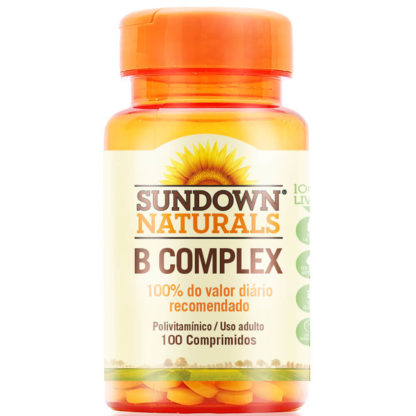 Complexo B (100 tabs) Sundown Clean Nutrition