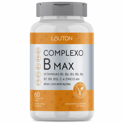 Complexo B Max (60 caps) Lauton Nutrition