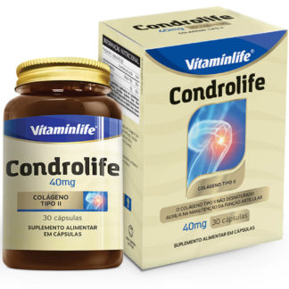 Condrolife Colágeno Tipo II (30 caps) VitaminLife