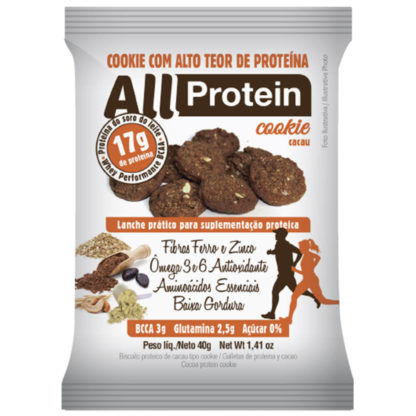 Cookie Proteico (40g) Cacau All Protein