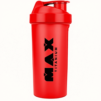 Coqueteleira Shaker Vermelha (700ml) Max Titanium
