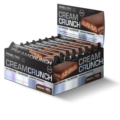 Cream Crunch Protein (12 barras de 40g) Probiótica