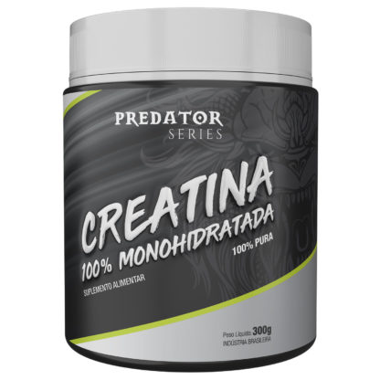 Creatina 100% Monohidratada Predator (300g) Nutrata