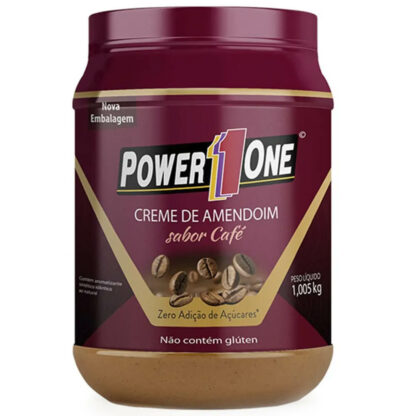 Creme de Amendoim com Café (1kg) Power One