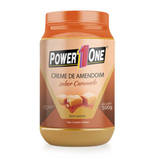 Creme de Amendoim com Caramelo (500g) Power One