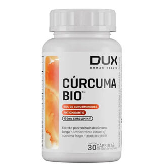 curcuma bio 130mg curcumina 30 caps dux nutrition lab