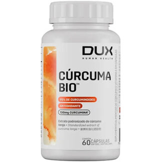 curcuma bio 130mg curcumina 60 caps dux nutrition lab
