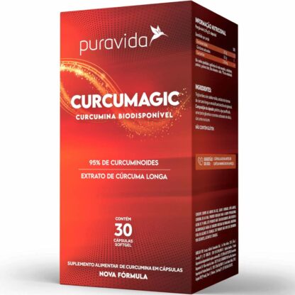 Curcumagic Curcumina Biodisponível 30 caps Puravida