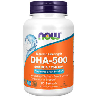 DHA 500 (90 softgels) NOW