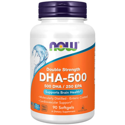 DHA 500 (90 softgels) NOW