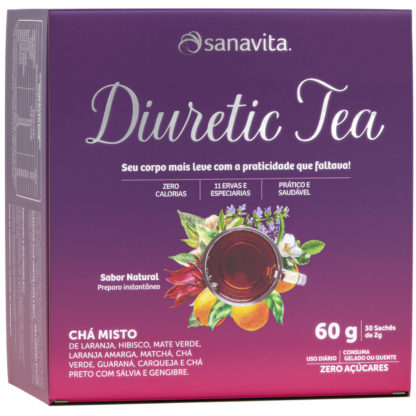 Diuretic Tea (30 Sachês de 60g) Sanavita
