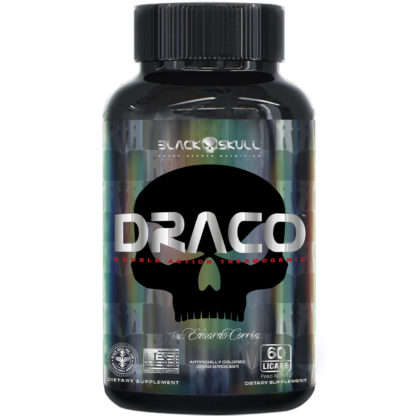 Draco (60 caps) Black Skull