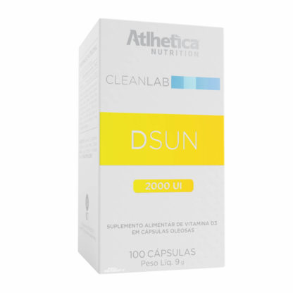 Dsun Vitamina D3 2000 UI (100 caps) Atlhetica Nutrition