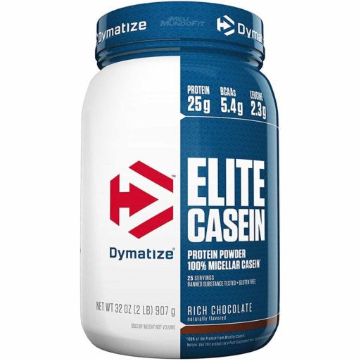 Elite Casein Protein (907g Rich Chocolate) Dymatize Nutrition