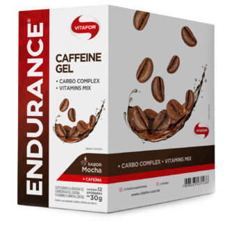 Endurance Caffeine Gel (12 sachês de 30g) Mocha Vitafor