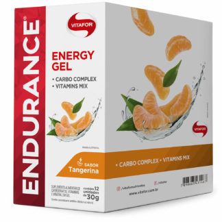 Endurance Energy Gel (12 sachês de 30g) Tangerina Vitafor