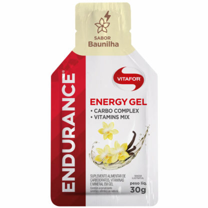Endurance Energy Gel (sachê de 30g) Baunilha Vitafor