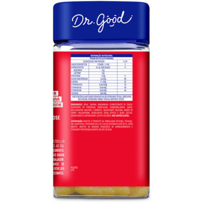 Energy (60 Gomas) Tabela Nutricional Dr. Good