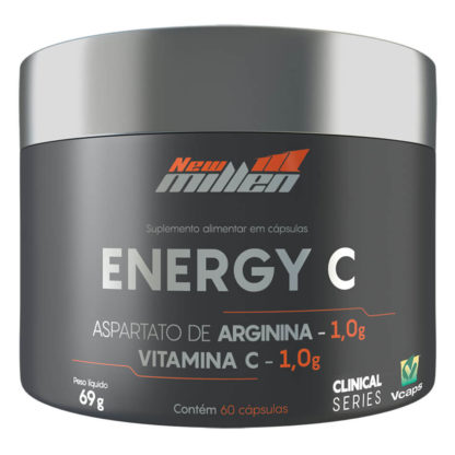 Energy C Arginina + Vit C (60 caps) New Millen