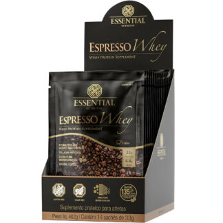 Espresso Whey (14 Sachês de 33g) Essential Nutrition