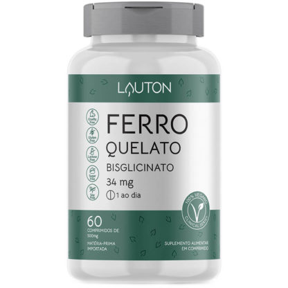 Ferro Quelato (60 tabs) Lauton Nutrition