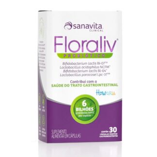 Floraliv Probiótico (12 caps) Sanavita