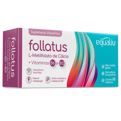 Follatus Suplemento Vitamínico (60 caps) Equaliv