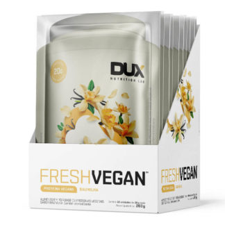 Fresh Vegan (10 sachês de 26g) DUX Nutrition Lab Caixa