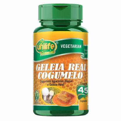 Geleia Real Cogumelo (45 caps) Unilife Vitamins