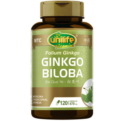Ginkgo Biloba - Bai Guo Ye (120 caps) Unilife Vitamins