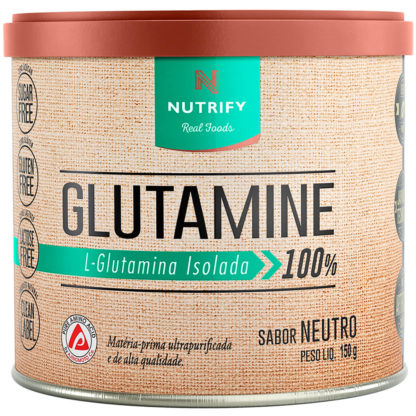 Glutamina 100% Isolada (150g) Nutrify