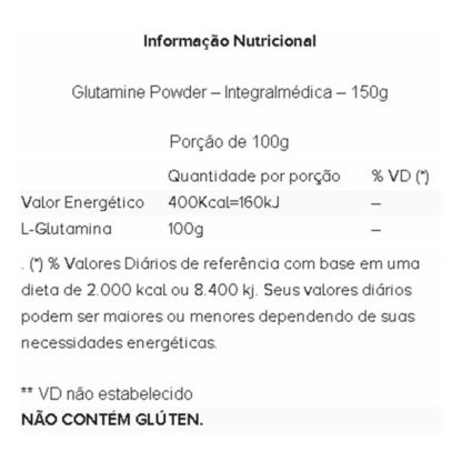 glutamina-150g-tabela-nutricional-integralmedica