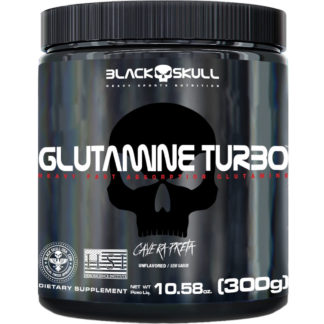Glutamina Turbo (300g) Black Skull