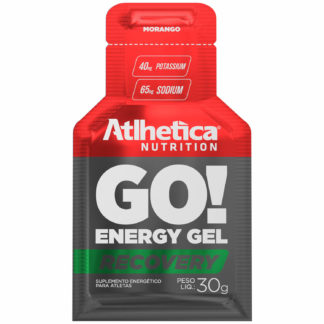 Go Energy Gel Recovery (Sachê de 30g) Morango Atlhetica Nutrition
