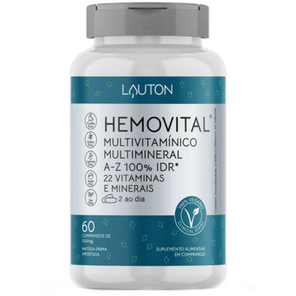 Hemovital Multivitamínico (60 caps) Lauton Nutrition