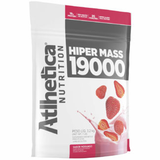 Hiper Mass 19000 (3,2kg) Morango Atlhetica Nutrition